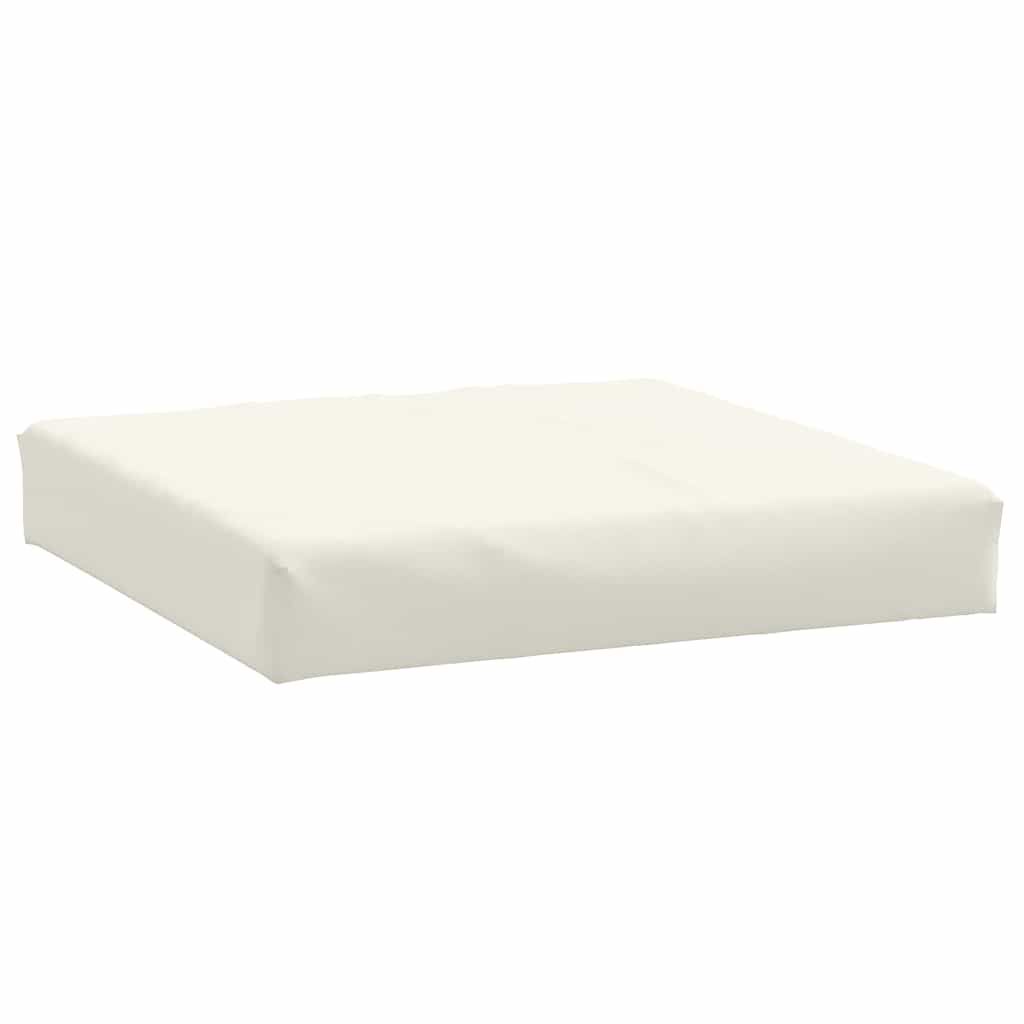 vidaXL Perne de paleți, 3 buc., melanj crem, material textil