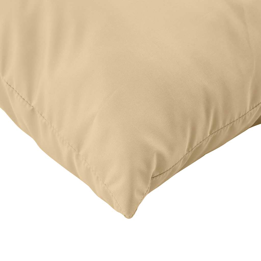 vidaXL Perne de paleți, 3 buc., melanj bej, material textil