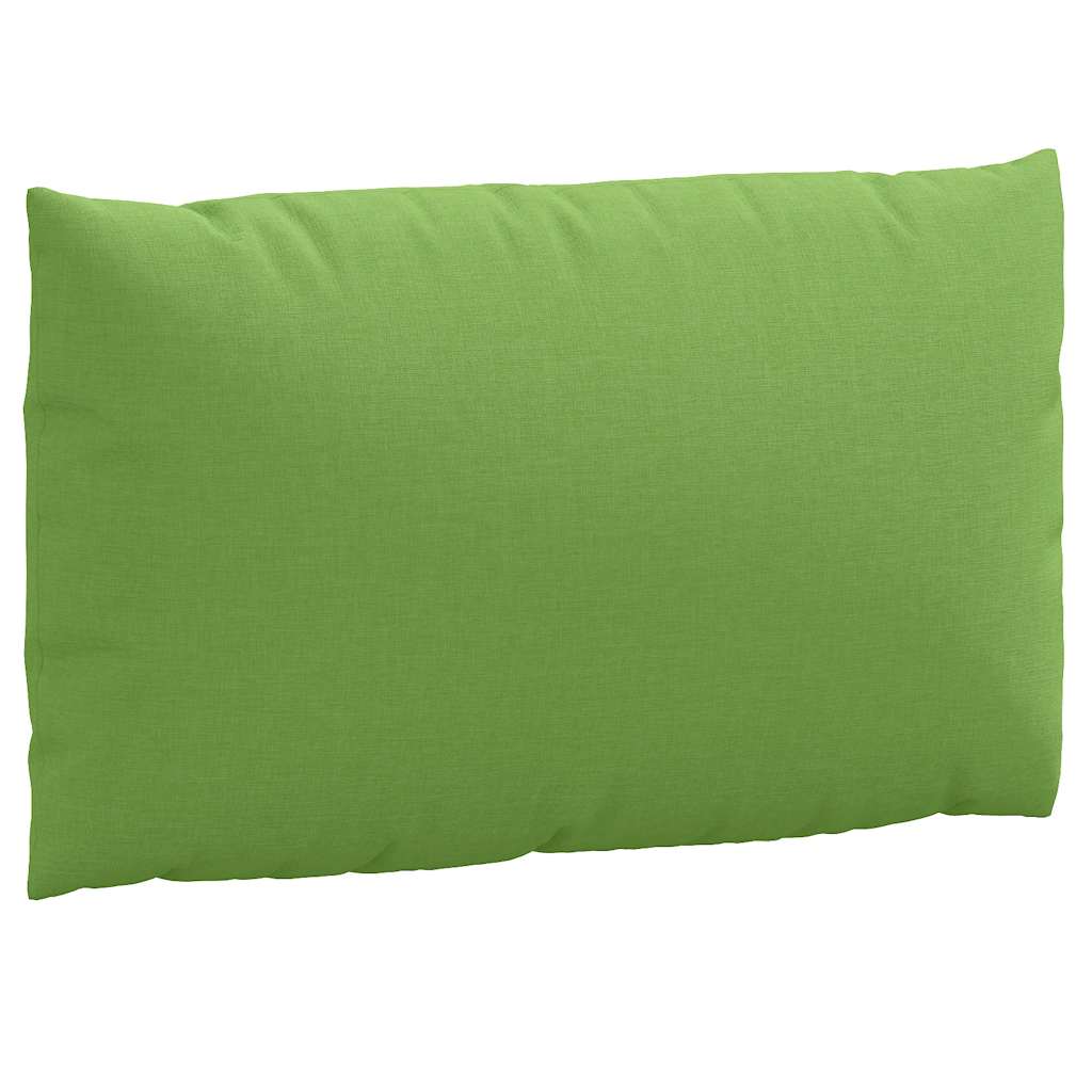 vidaXL Perne de paleți, 3 buc, melanj verde aprins, material textil