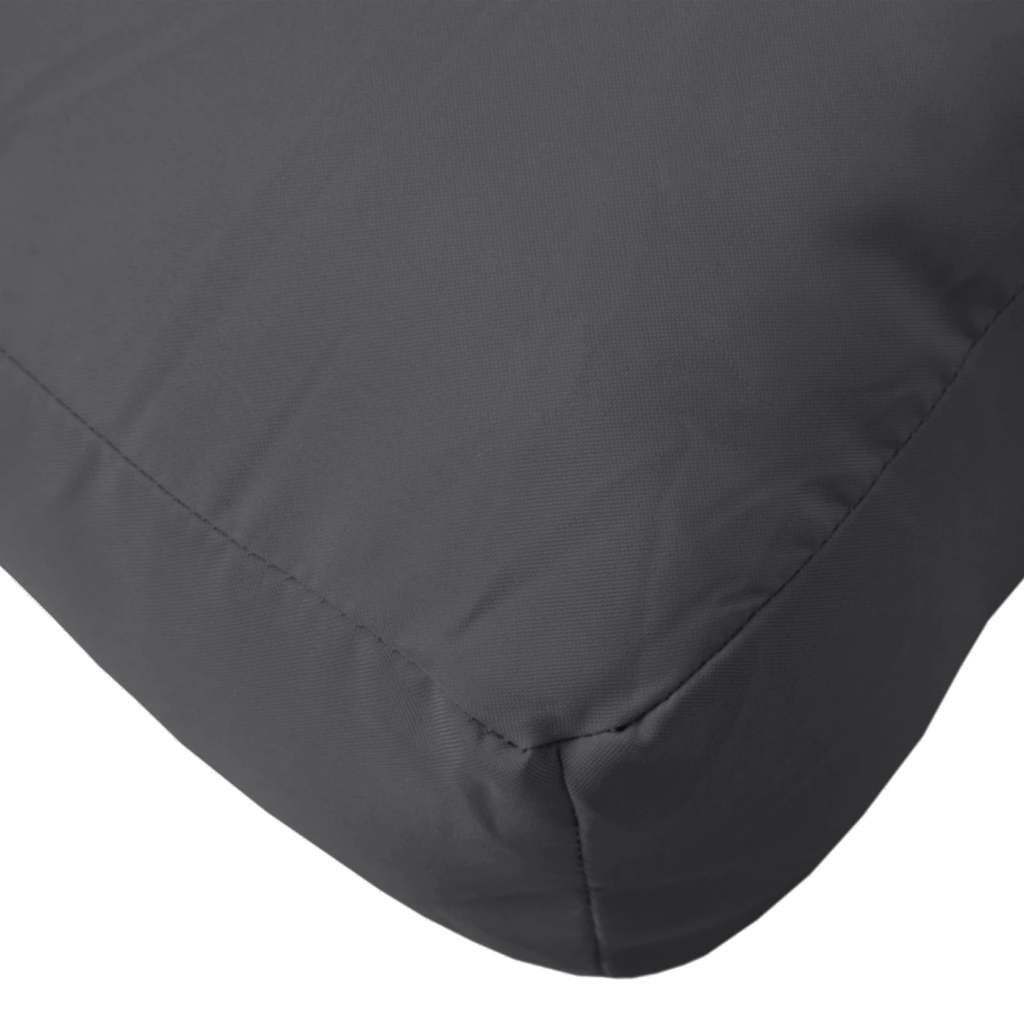 vidaXL Pernă de paleți, melanj antracit, 60x60x9,5 cm, material textil