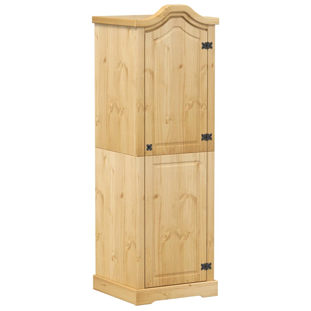 vidaXL Șifonier Corona, 55x52x170 cm, lemn masiv de pin vidaXL Șifonier Corona, 55x52x170 cm, lemn masiv de pin