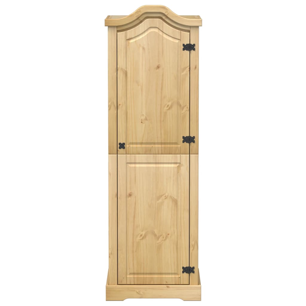 vidaXL Șifonier Corona, 55x52x170 cm, lemn masiv de pin vidaXL Șifonier Corona, 55x52x170 cm, lemn masiv de pin