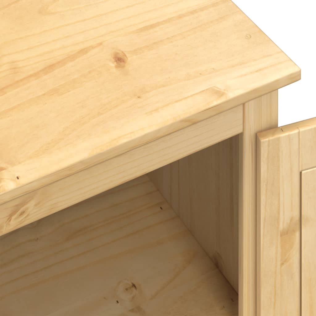 vidaXL Șifonier Corona, 55x50x170 cm, lemn masiv de pin