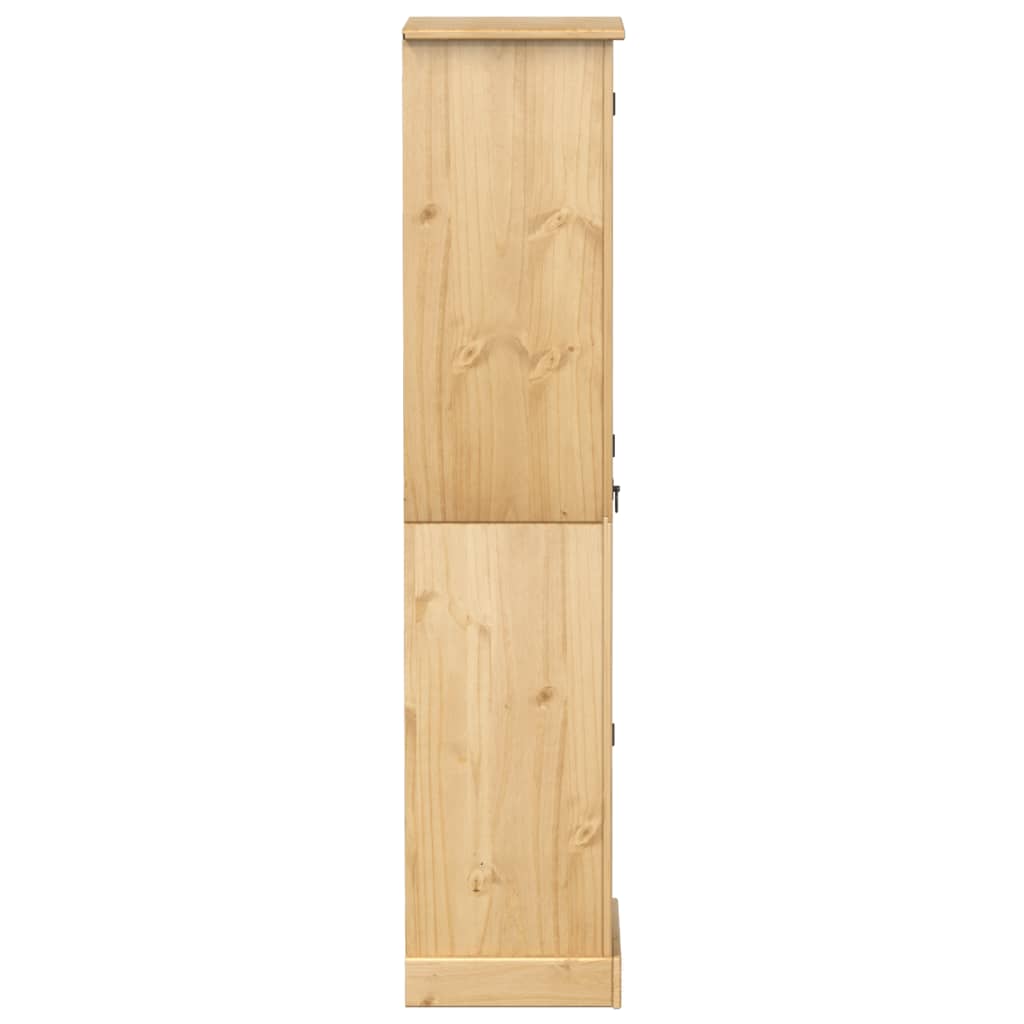vidaXL Șifonier Corona, 55x38x170 cm, lemn masiv de pin vidaXL Șifonier Corona, 55x38x170 cm, lemn masiv de pin
