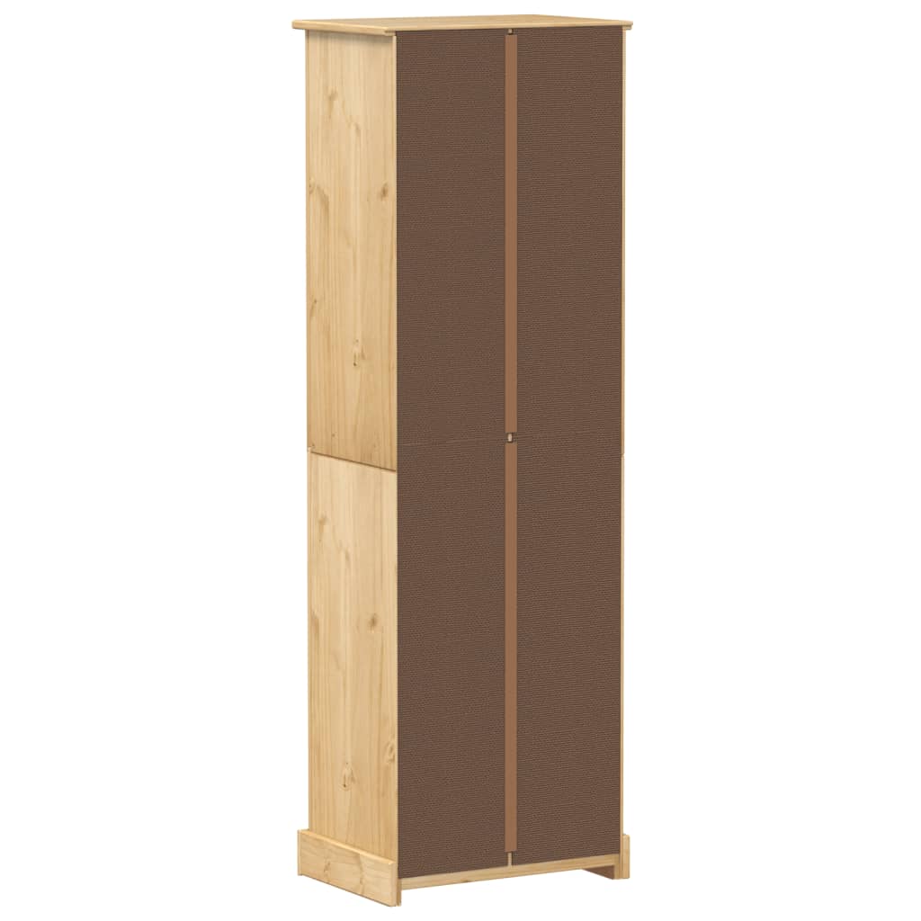 vidaXL Șifonier Corona, 55x38x170 cm, lemn masiv de pin vidaXL Șifonier Corona, 55x38x170 cm, lemn masiv de pin