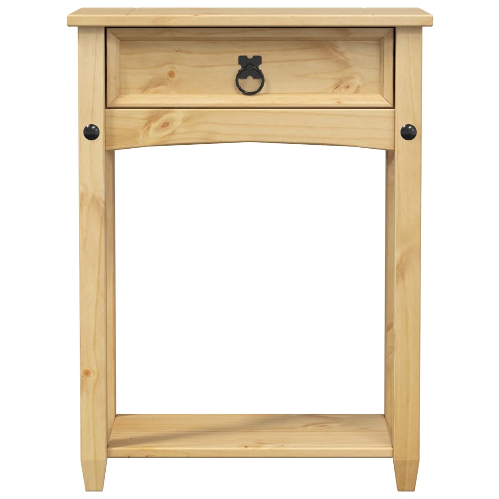 vidaXL Măsuță consolă Corona, 55x35x73 cm, lemn masiv de pin vidaXL Măsuță consolă Corona, 55x35x73 cm, lemn masiv de pin