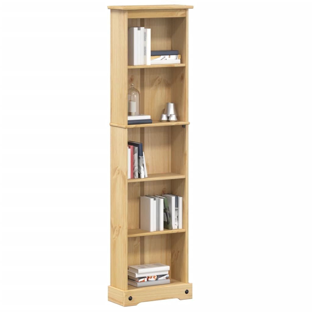 vidaXL Bibliotecă „Corona”, 46x20x170 cm, lemn masiv de pin vidaXL Bibliotecă „Corona”, 46x20x170 cm, lemn masiv de pin