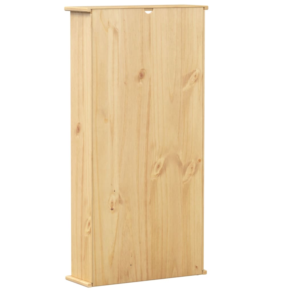 vidaXL Dulap de CD-uri „Corona”, 52x17,5x103 cm, lemn masiv de pin vidaXL Dulap de CD-uri „Corona”, 52x17,5x103 cm, lemn masiv de pin