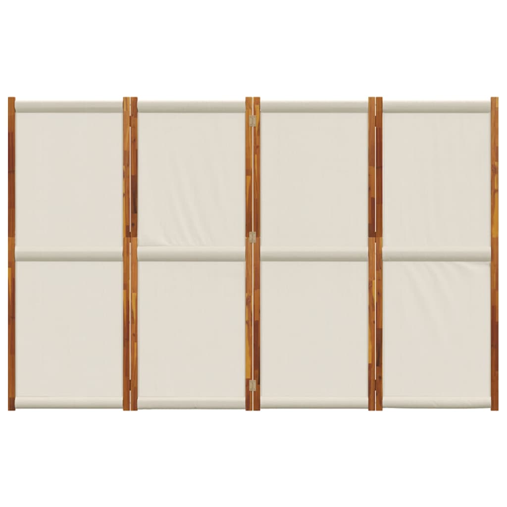 vidaXL Paravan de cameră cu 4 panouri, gri deschis, 280x180 cm vidaXL Paravan de cameră cu 4 panouri, gri deschis, 280x180 cm