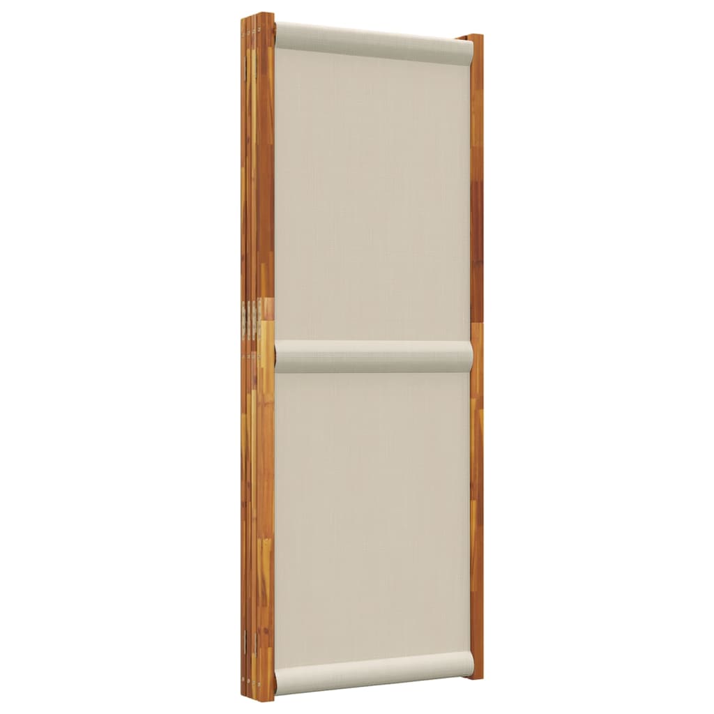 vidaXL Paravan de cameră cu 4 panouri, gri deschis, 280x180 cm vidaXL Paravan de cameră cu 4 panouri, gri deschis, 280x180 cm
