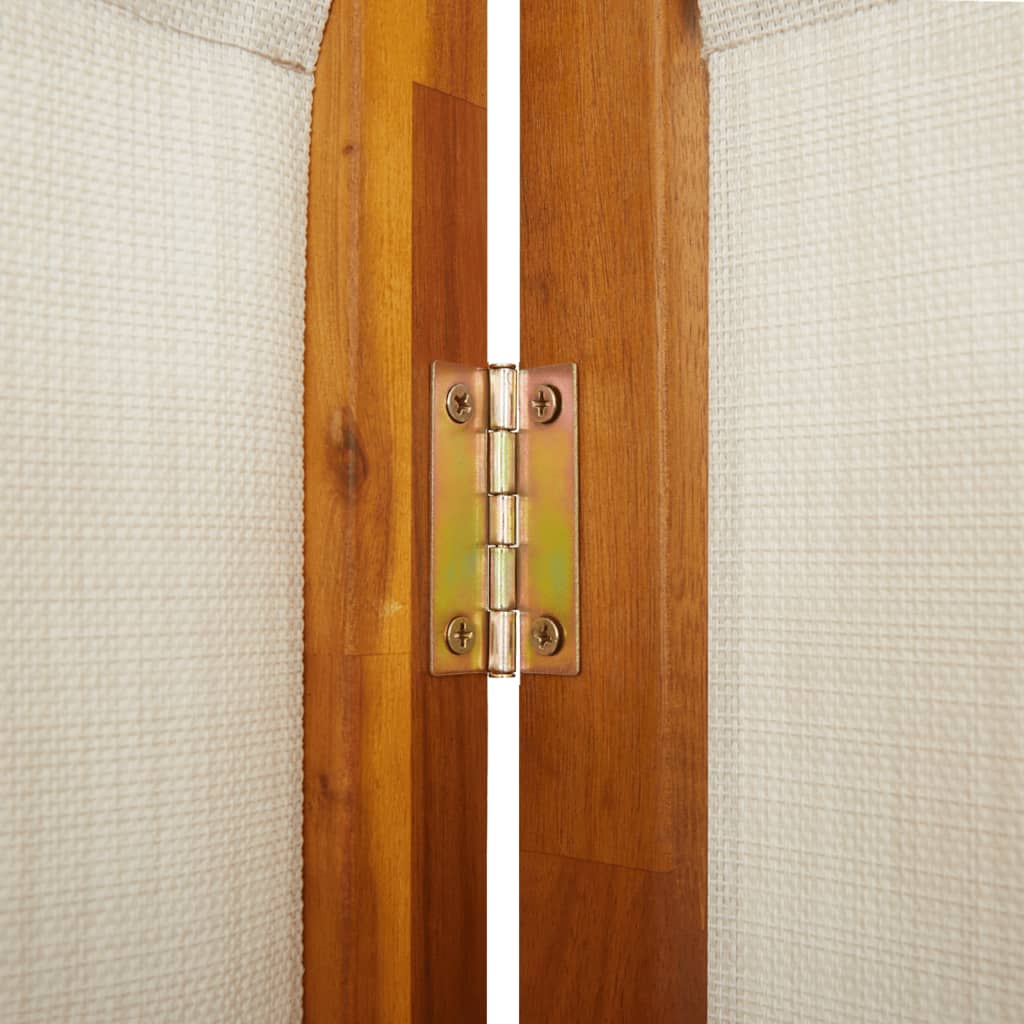 vidaXL Paravan de cameră cu 6 panouri, gri deschis, 420x180 cm