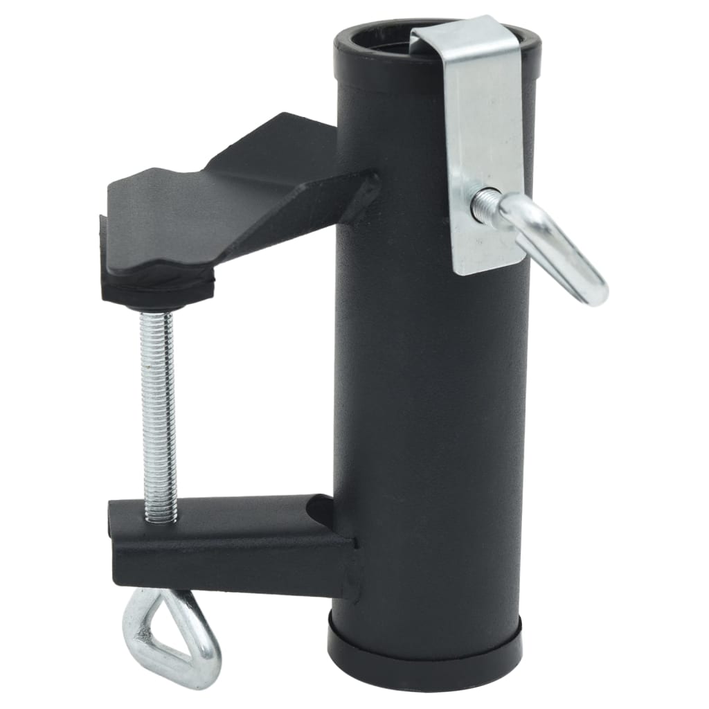 vidaXL Cleme umbrelă pentru balcon, 2 buc., 25-38 mm, oțel vidaXL Cleme umbrelă pentru balcon, 2 buc., 25-38 mm, oțel