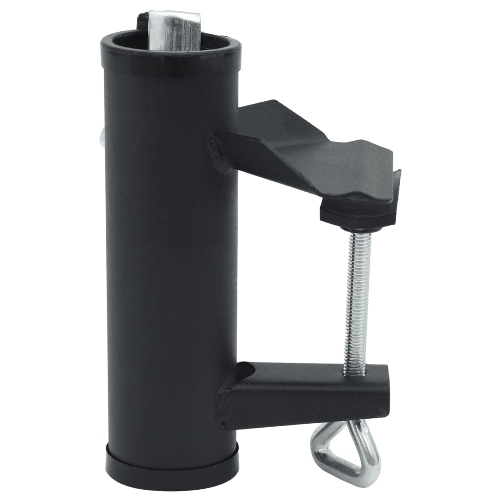vidaXL Cleme umbrelă pentru balcon, 2 buc., 25-38 mm, oțel vidaXL Cleme umbrelă pentru balcon, 2 buc., 25-38 mm, oțel