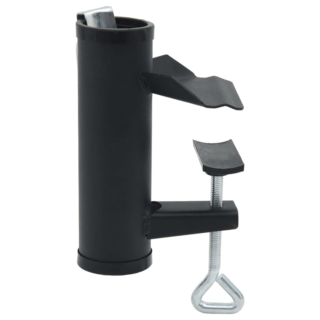 vidaXL Cleme umbrelă pentru balcon, 2 buc., 25-38 mm, oțel vidaXL Cleme umbrelă pentru balcon, 2 buc., 25-38 mm, oțel