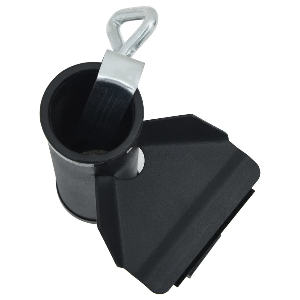 vidaXL Cleme umbrelă pentru balcon, 2 buc., 25-38 mm, oțel vidaXL Cleme umbrelă pentru balcon, 2 buc., 25-38 mm, oțel