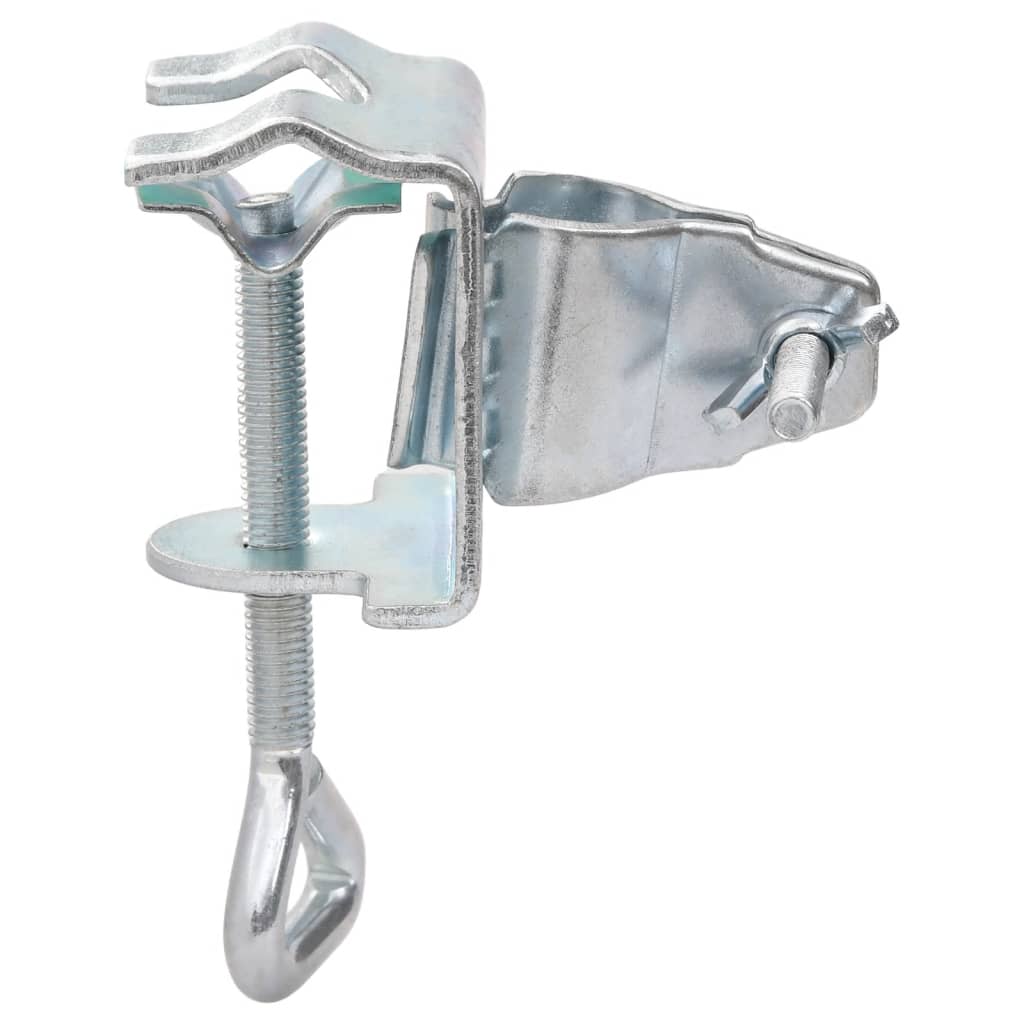 vidaXL Cleme umbrelă pentru balcon, 2 buc., 32 mm, oțel galvanizat vidaXL Cleme umbrelă pentru balcon, 2 buc., 32 mm, oțel galvanizat