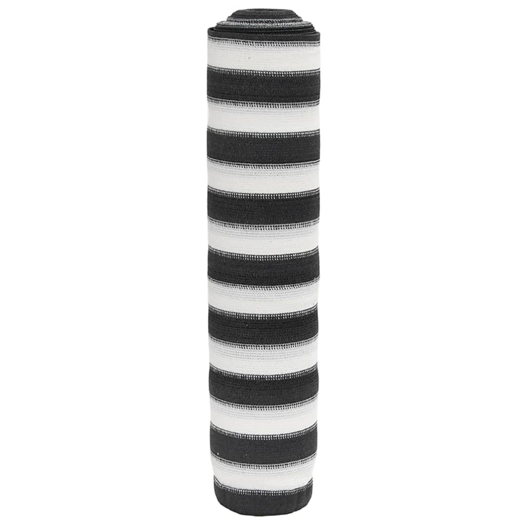 vidaXL Plasă protecție intimitate antracit/alb 2x50 m HDPE 195 g/m² vidaXL Plasă protecție intimitate antracit/alb 2x50 m HDPE 195 g/m²