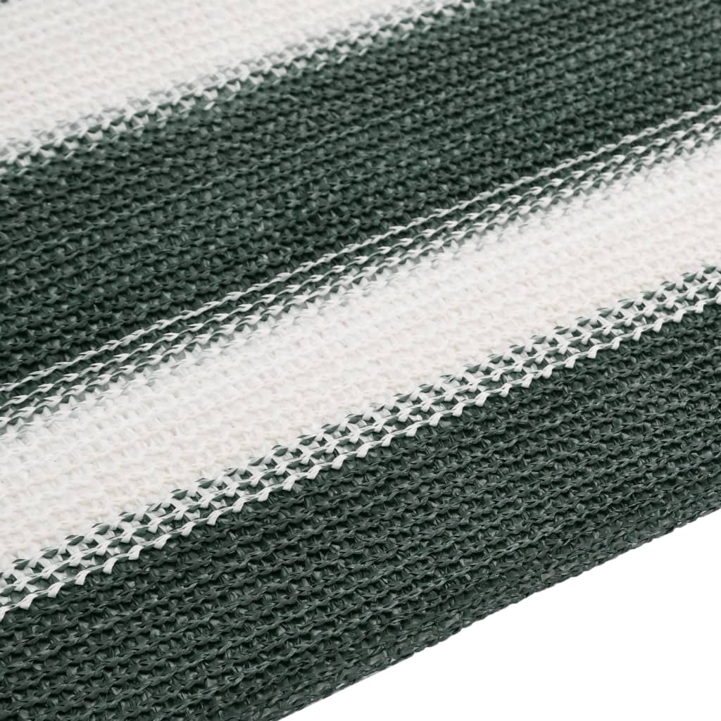 vidaXL Plasă pentru intimitate, verde/alb, 2x50 m, HDPE, 75 g/m² vidaXL Plasă pentru intimitate, verde/alb, 2x50 m, HDPE, 75 g/m²