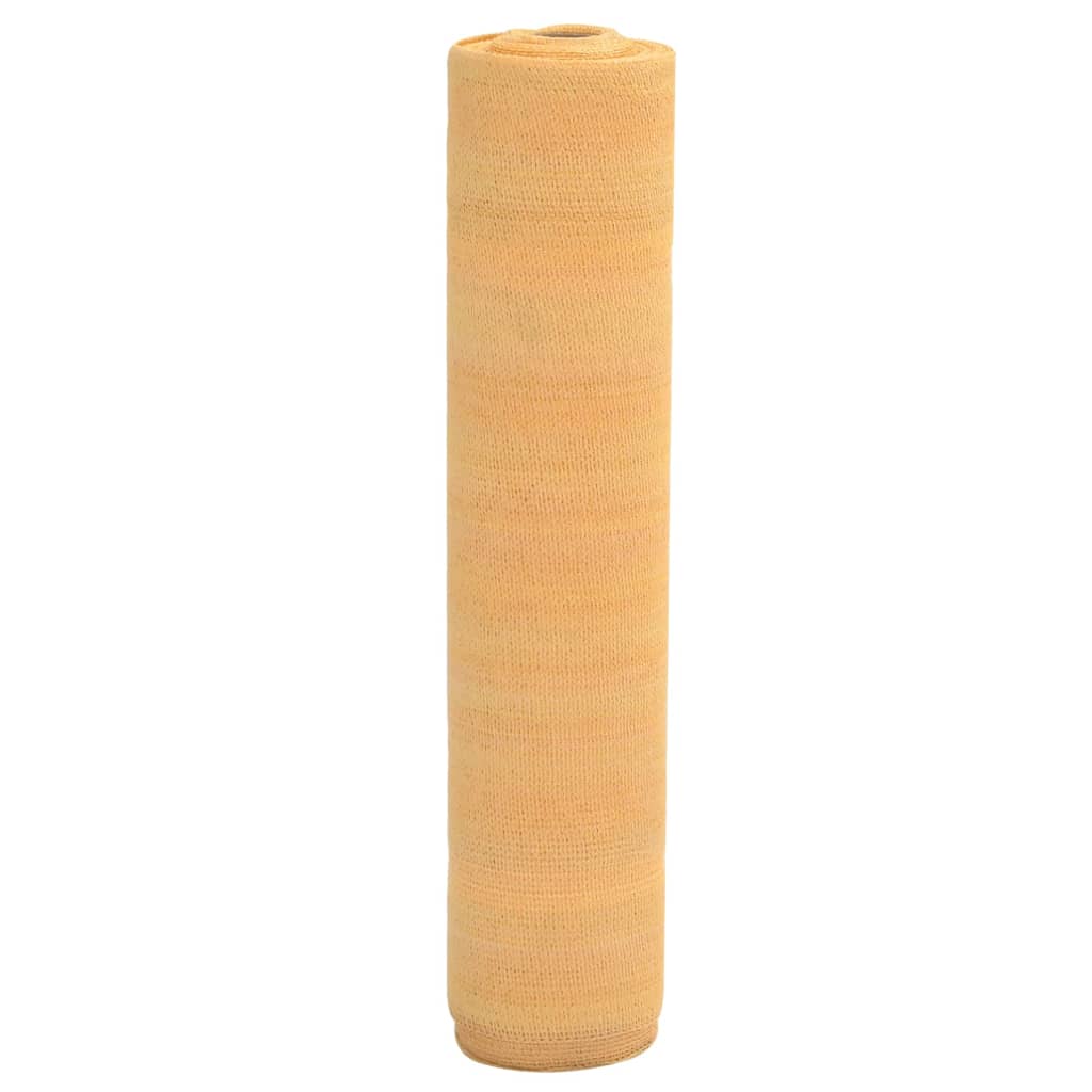 vidaXL Plasă protecție intimitate, nisipiu, 1x10 m, HDPE, 150 g/m²