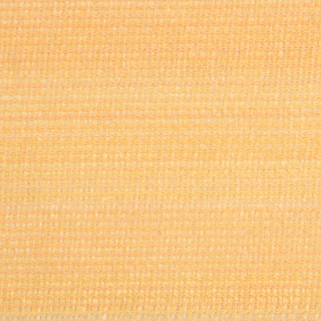 vidaXL Plasă protecție intimitate, nisipiu, 1x10 m, HDPE, 195 g/m²