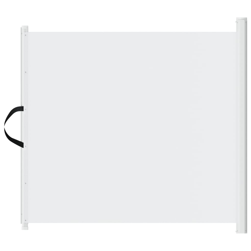 vidaXL Poartă retractabilă animale de companie, alb, 82,5x125 cm vidaXL Poartă retractabilă animale de companie, alb, 82,5x125 cm