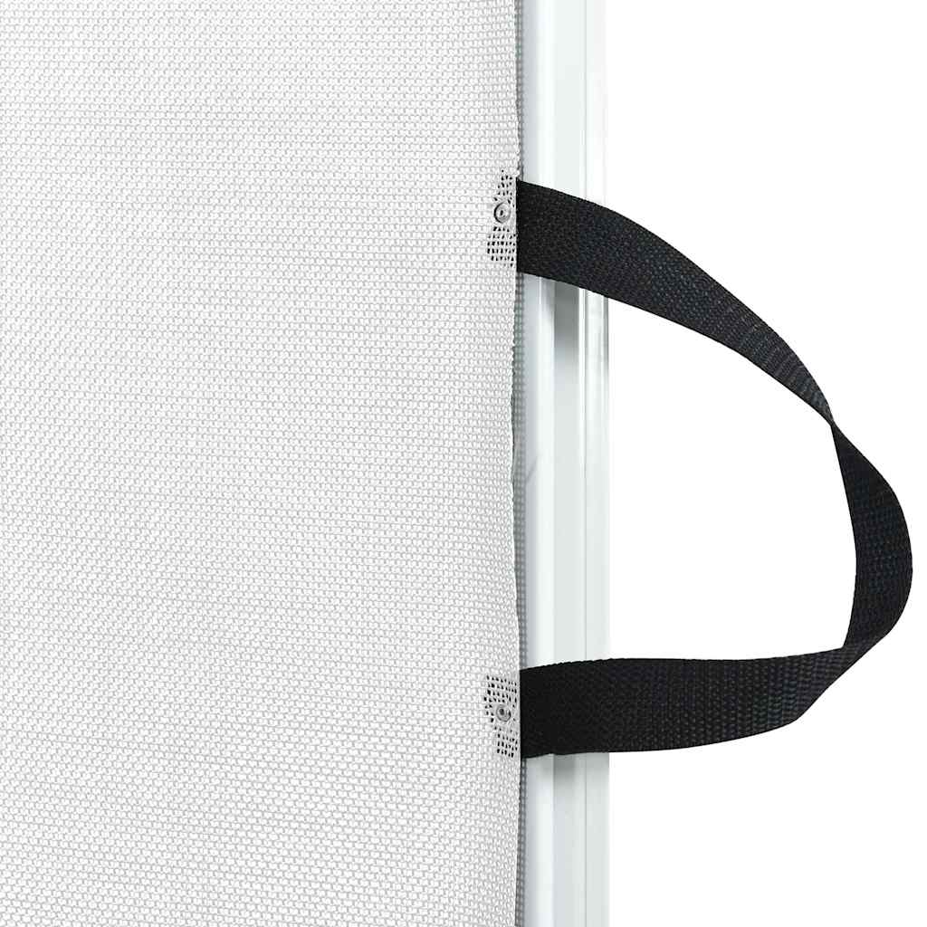 vidaXL Poartă retractabilă animale de companie, alb, 102,5x125 cm vidaXL Poartă retractabilă animale de companie, alb, 102,5x125 cm