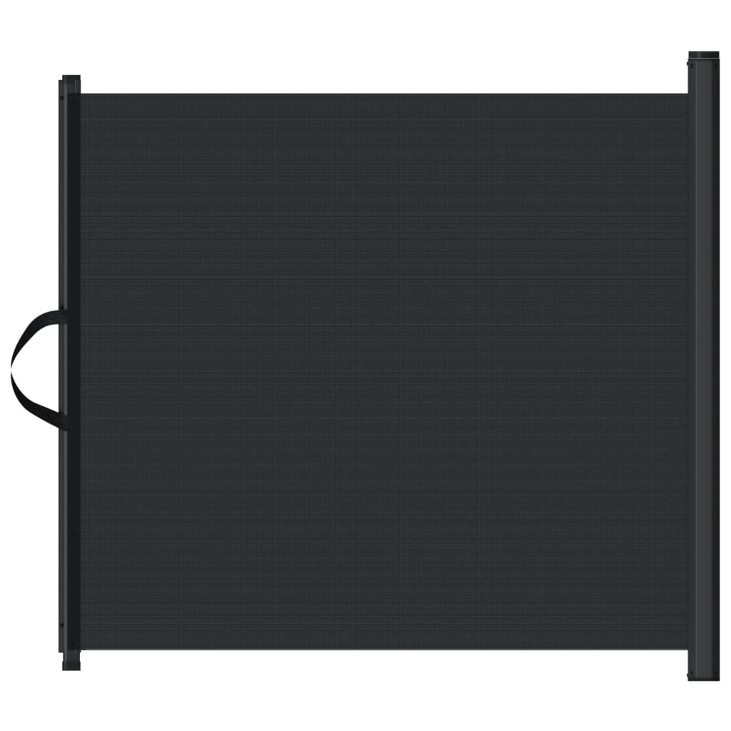 vidaXL Poartă retractabilă animale de companie, negru, 102,5x125 cm vidaXL Poartă retractabilă animale de companie, negru, 102,5x125 cm