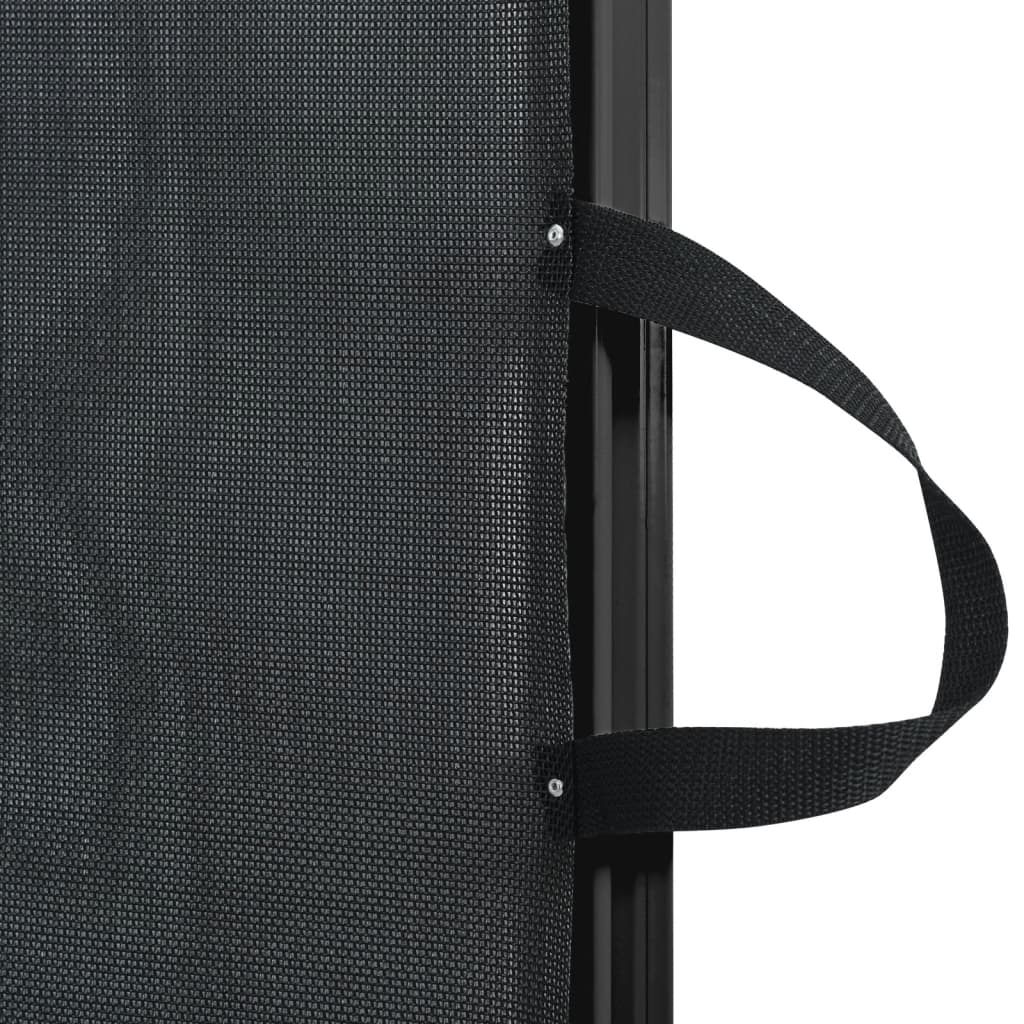 vidaXL Poartă retractabilă animale de companie, negru, 102,5x125 cm vidaXL Poartă retractabilă animale de companie, negru, 102,5x125 cm