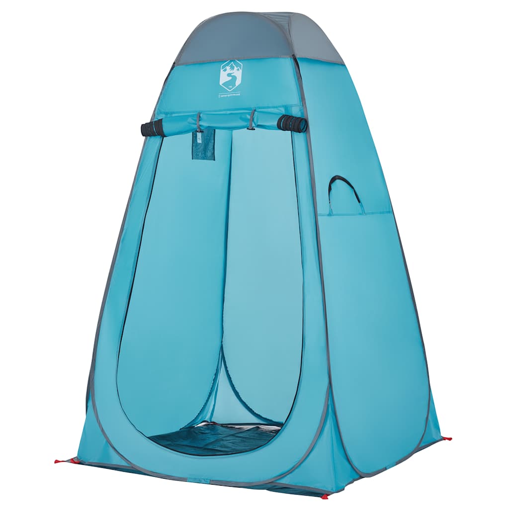 vidaXL Cort de intimitate pop-up, albastru, impermeabil vidaXL Cort de intimitate pop-up, albastru, impermeabil