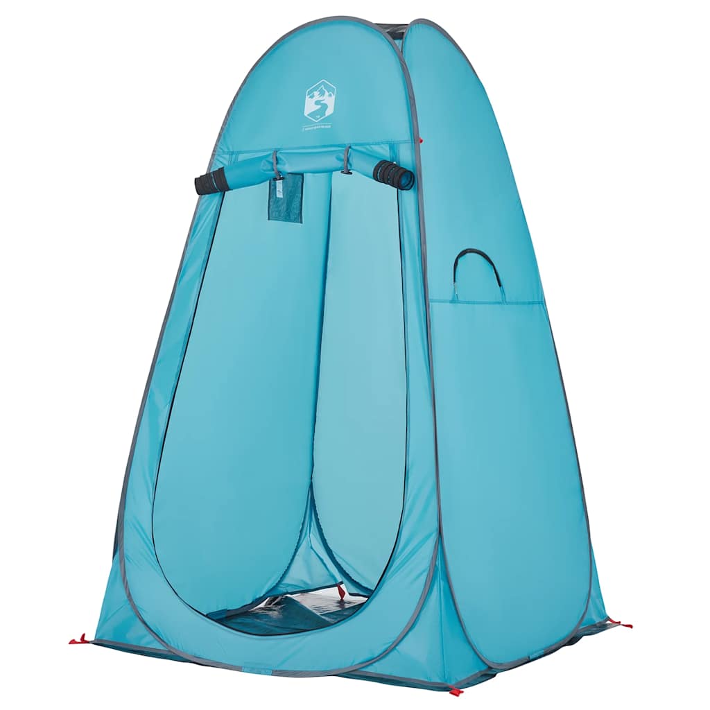 vidaXL Cort de intimitate pop-up, albastru, impermeabil vidaXL Cort de intimitate pop-up, albastru, impermeabil