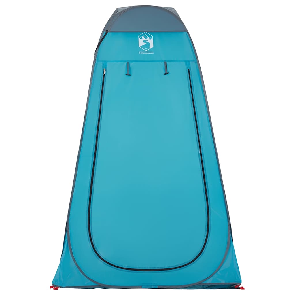vidaXL Cort de intimitate pop-up, albastru, impermeabil vidaXL Cort de intimitate pop-up, albastru, impermeabil