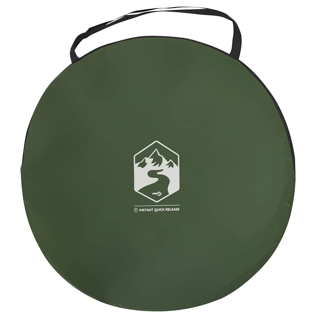 vidaXL Cort de intimitate pop-up, verde, impermeabil vidaXL Cort de intimitate pop-up, verde, impermeabil