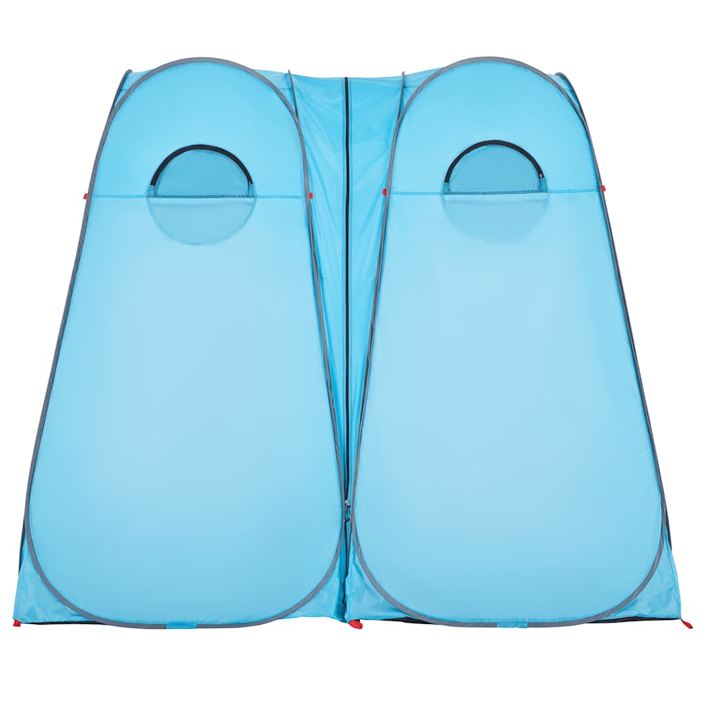 vidaXL Cort de intimitate pop-up, albastru, impermeabil