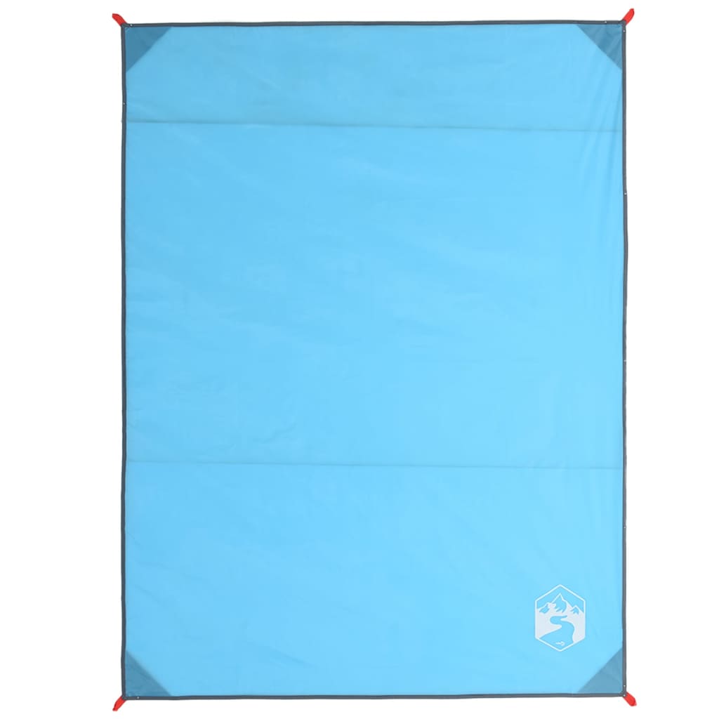 vidaXL Pătură de picnic cu țăruși, albastru, 205x155 cm vidaXL Pătură de picnic cu țăruși, albastru, 205x155 cm