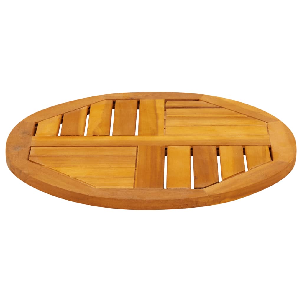 vidaXL Blat de masă rotund, Ø50x2 cm, lemn masiv de acacia vidaXL Blat de masă rotund, Ø50x2 cm, lemn masiv de acacia