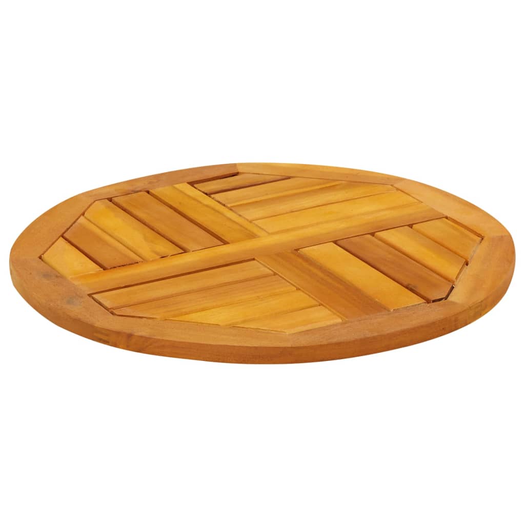 vidaXL Blat de masă rotund, Ø50x2 cm, lemn masiv de acacia vidaXL Blat de masă rotund, Ø50x2 cm, lemn masiv de acacia
