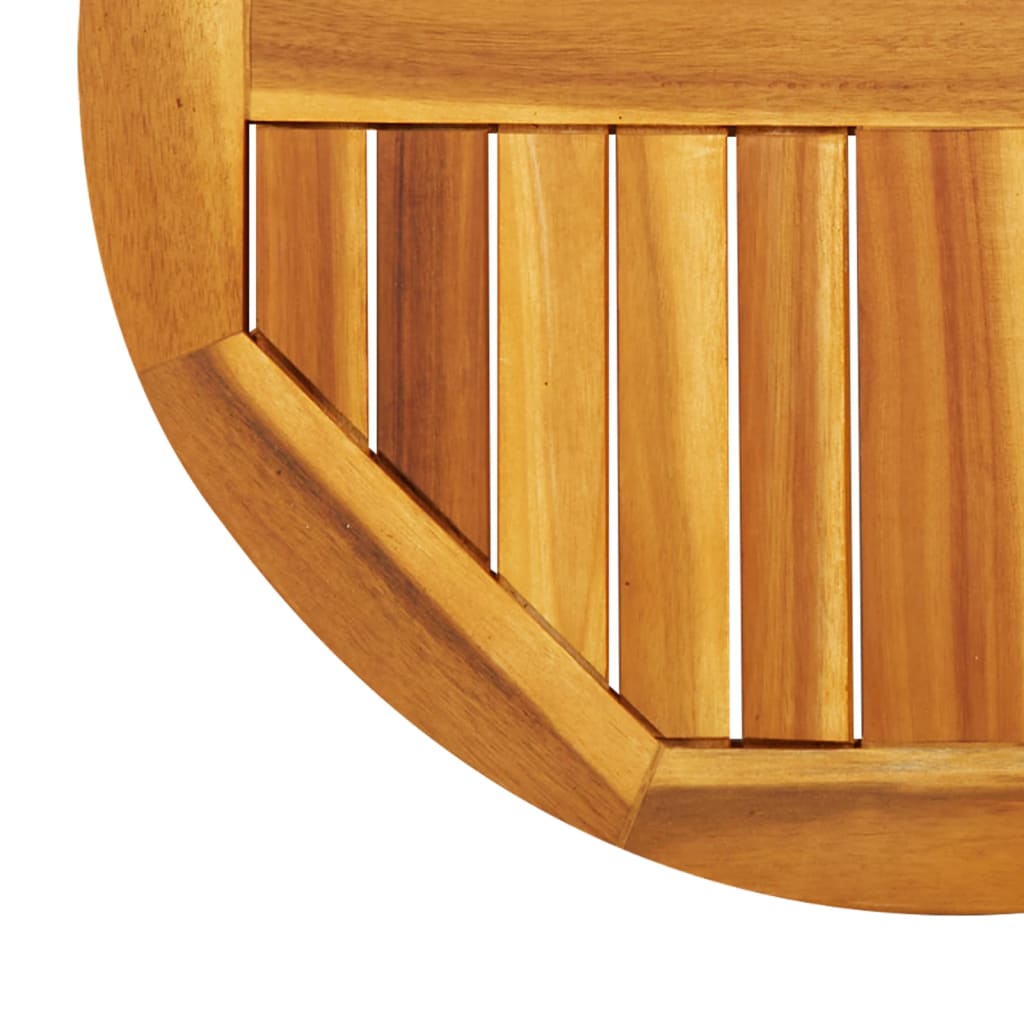 vidaXL Blat de masă rotund, Ø60x2 cm, lemn masiv de acacia vidaXL Blat de masă rotund, Ø60x2 cm, lemn masiv de acacia