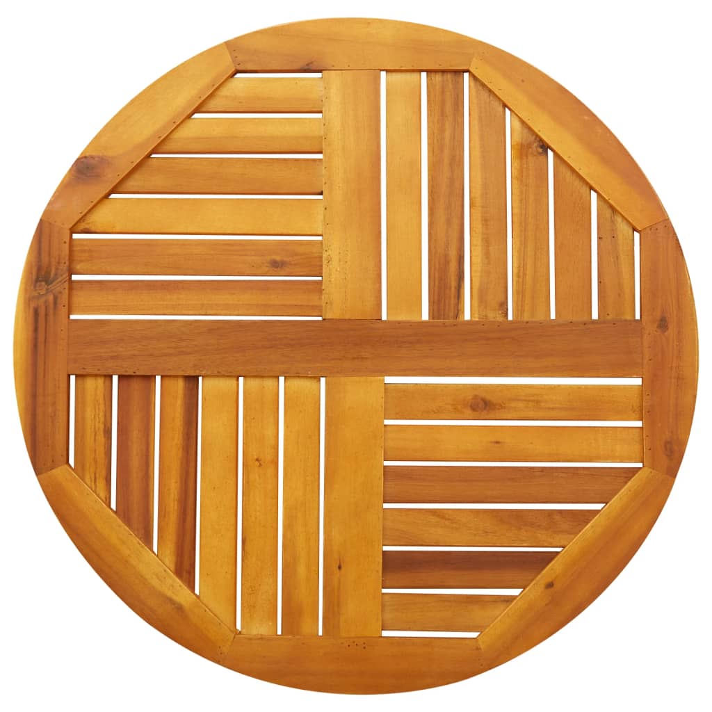 vidaXL Blat de masă rotund, Ø70x2 cm, lemn masiv de acacia vidaXL Blat de masă rotund, Ø70x2 cm, lemn masiv de acacia