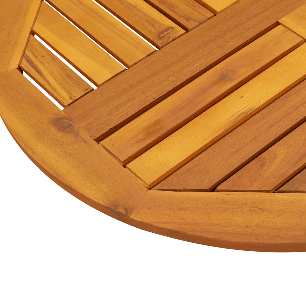 vidaXL Blat de masă rotund, Ø70x2 cm, lemn masiv de acacia vidaXL Blat de masă rotund, Ø70x2 cm, lemn masiv de acacia