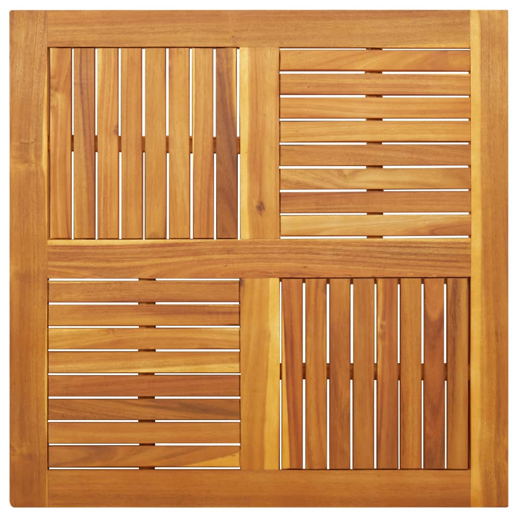 vidaXL Blat de masă pătrată, 90x90x2,2 cm, lemn masiv de acacia vidaXL Blat de masă pătrată, 90x90x2,2 cm, lemn masiv de acacia