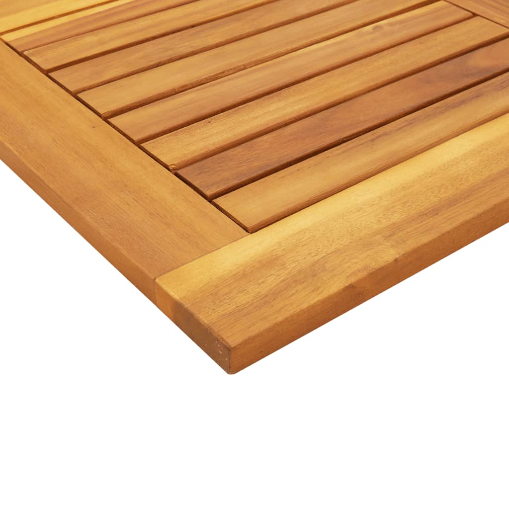 vidaXL Blat de masă pătrată, 90x90x2,2 cm, lemn masiv de acacia vidaXL Blat de masă pătrată, 90x90x2,2 cm, lemn masiv de acacia