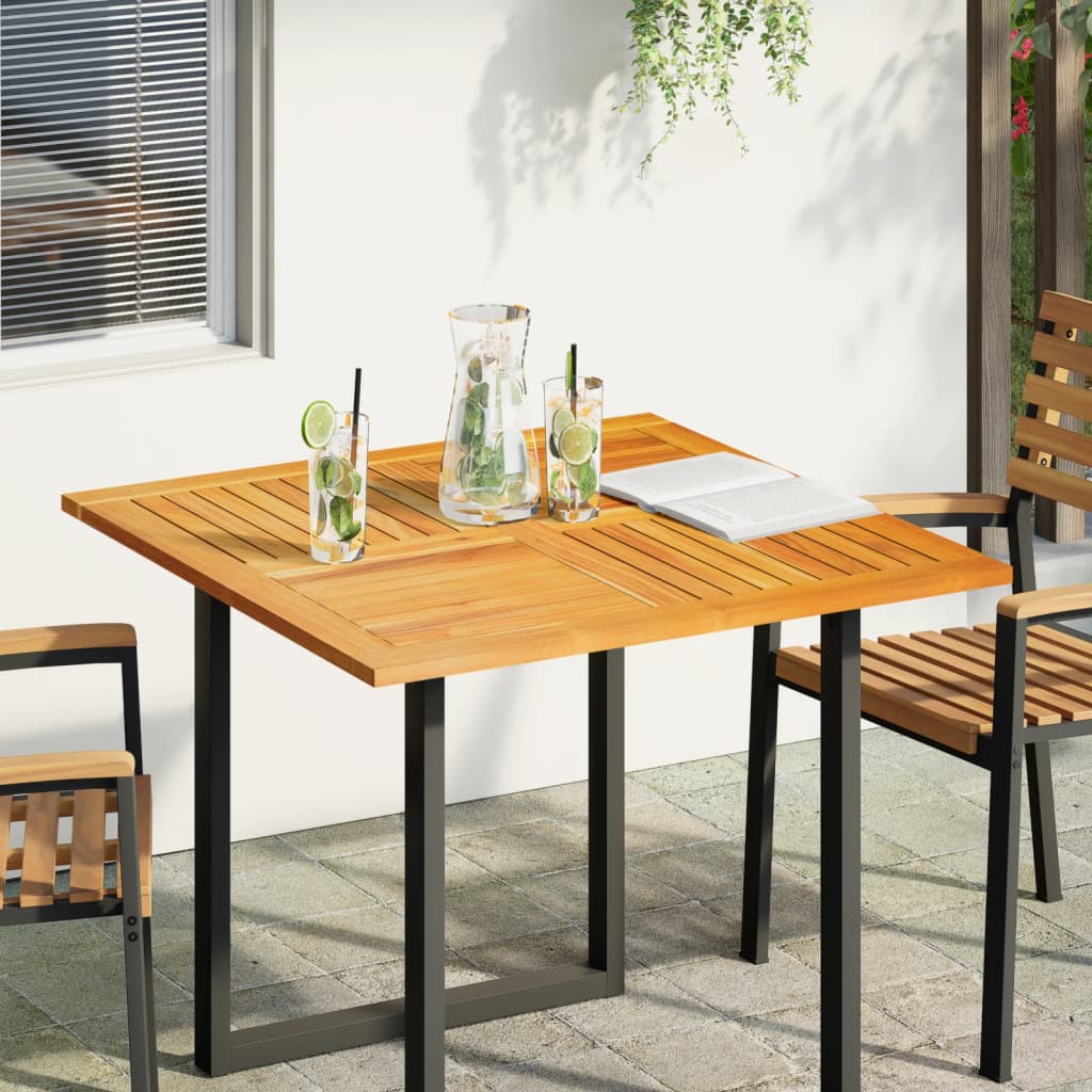 vidaXL Blat de masă pătrată, 90x90x2,2 cm, lemn masiv de acacia vidaXL Blat de masă pătrată, 90x90x2,2 cm, lemn masiv de acacia