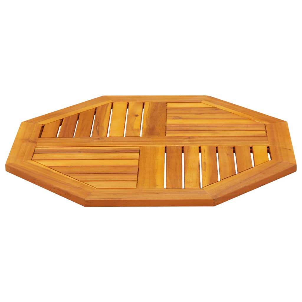 vidaXL Blat de masă, 70x70x2 cm, octogonal, lemn masiv acacia vidaXL Blat de masă, 70x70x2 cm, octogonal, lemn masiv acacia