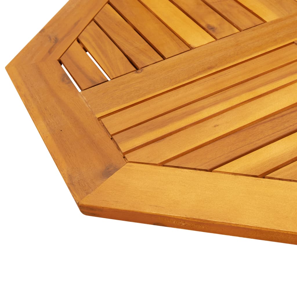 vidaXL Blat de masă, 80x80x2,2 cm, octogonal, lemn masiv acacia