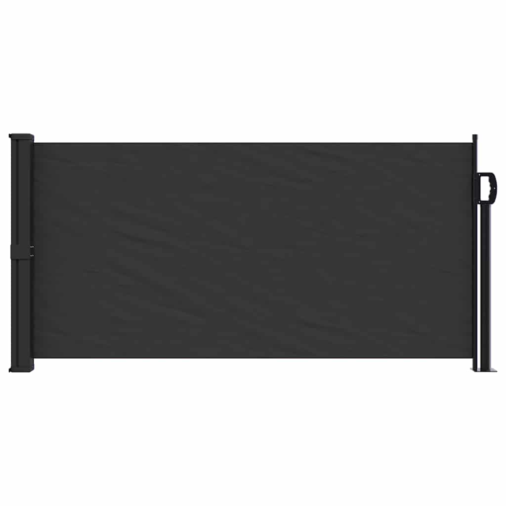 vidaXL Copertina laterală retractabilă, negru, 100x300 cm