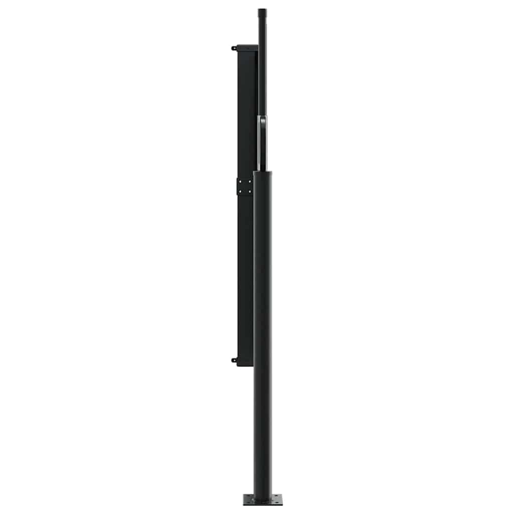 vidaXL Copertina laterală retractabilă, maro, 100x300 cm