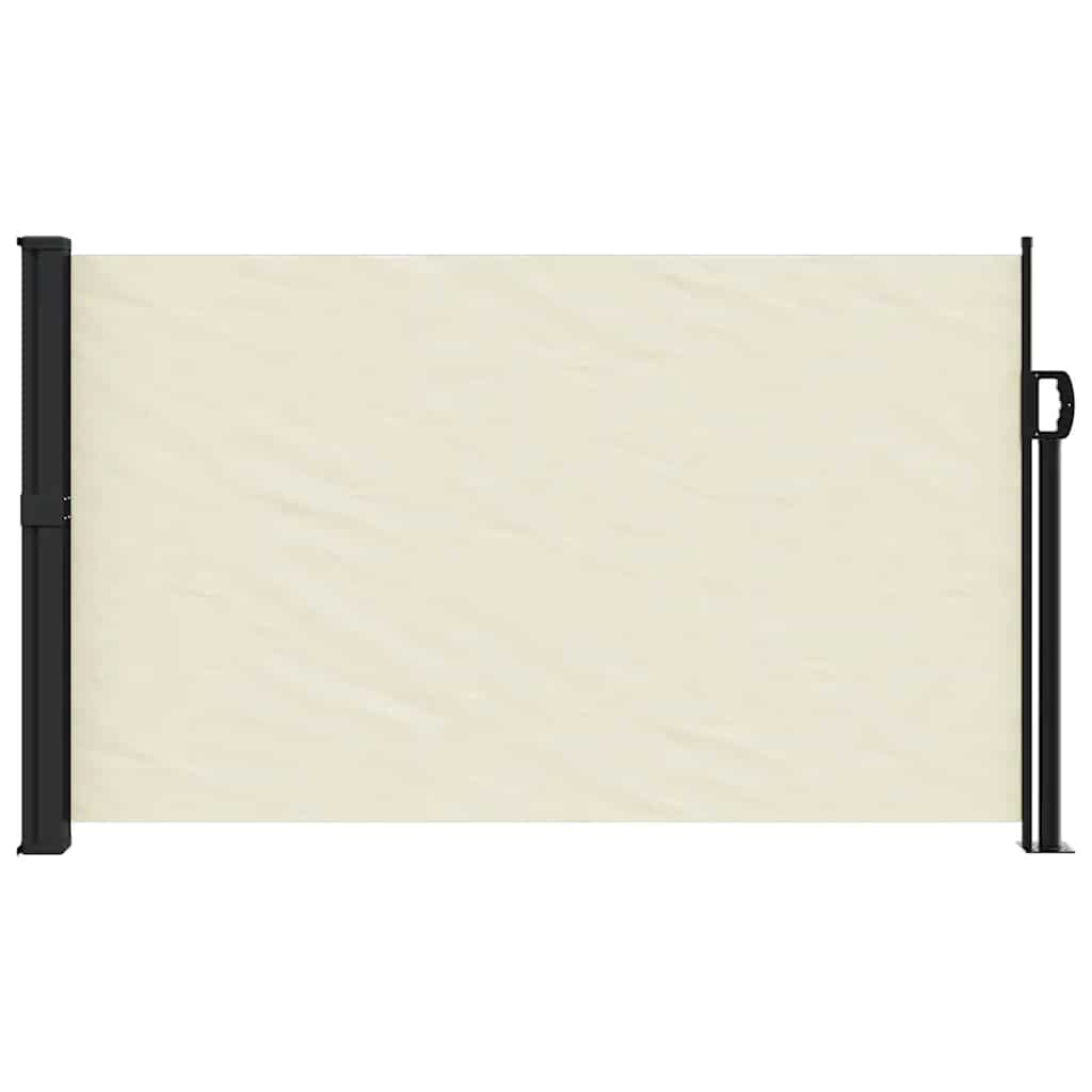 vidaXL Copertină laterală retractabilă, crem, 117x300 cm vidaXL Copertină laterală retractabilă, crem, 117x300 cm