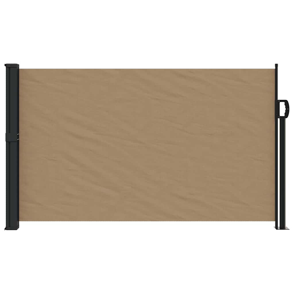 vidaXL Copertină laterală retractabilă, gri taupe, 117x300 cm vidaXL Copertină laterală retractabilă, gri taupe, 117x300 cm