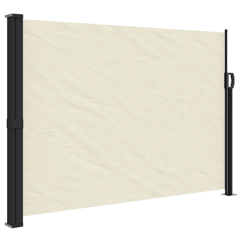vidaXL Copertina laterală retractabilă, crem, 140x300 cm vidaXL Copertina laterală retractabilă, crem, 140x300 cm