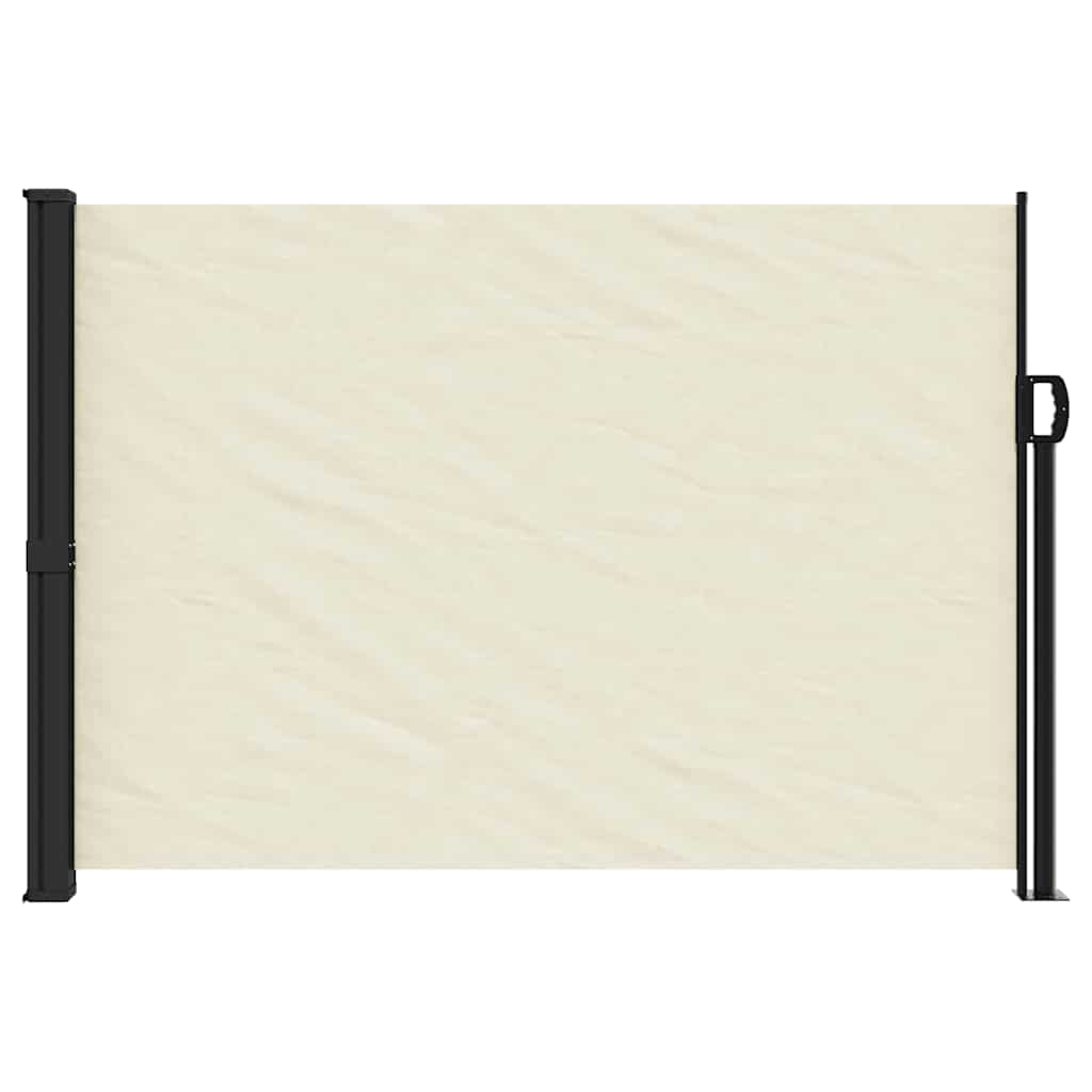vidaXL Copertina laterală retractabilă, crem, 140x300 cm vidaXL Copertina laterală retractabilă, crem, 140x300 cm
